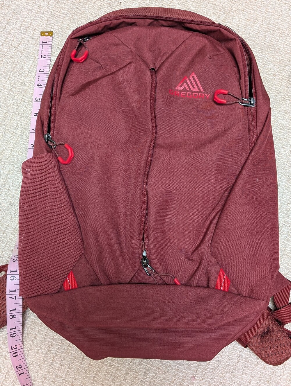 Gregory Commuter Backpack Burgundy